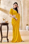 Shrihda Vol 13 By Vallabhi Prints Moss Georgette Saree Wholesale Clothing Distributors In India
